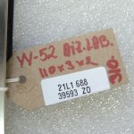 VW Sharan 7N logu līstes durvju līstes hromētas aizmugurējā labā 7N0843470C
