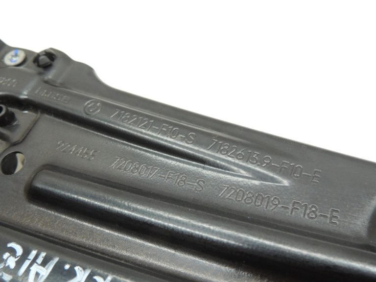 BMW 5. sērijas F10 F11 F18 oriģinālais aizmugurējā kreisā loga regulators ar motoru 51357182613