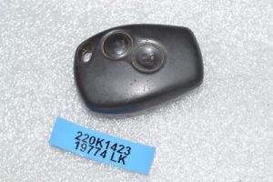 Renault Trafic III atslēgas radio tālvadības pults radio atslēga 2 pogas