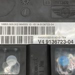 MINI COOPER R57 Akumulatora drošinātāju kārba Vadības bloks Drošinātāju kārba 61149136723