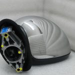 MINI COOPER R57 Ārējais spogulis kreisais hromēts