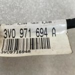Skoda Superb III B8 3V elektroinstalācijas instalācija aizmugurējo labās puses durvju elektroinstalācijas instalācija 3V0971694A