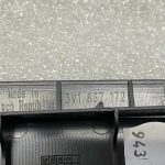 Škoda Superb III B8 loga pogas plastmasas vāciņš priekšējais labais 3V1867172