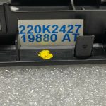Škoda Superb III B8 loga pogas plastmasas vāciņš aizmugurējais kreisais 3v0867171
