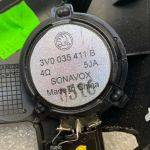 Škoda Superb III B8 3V Priekšējais kreiso durvju skaļrunis 3V0837973