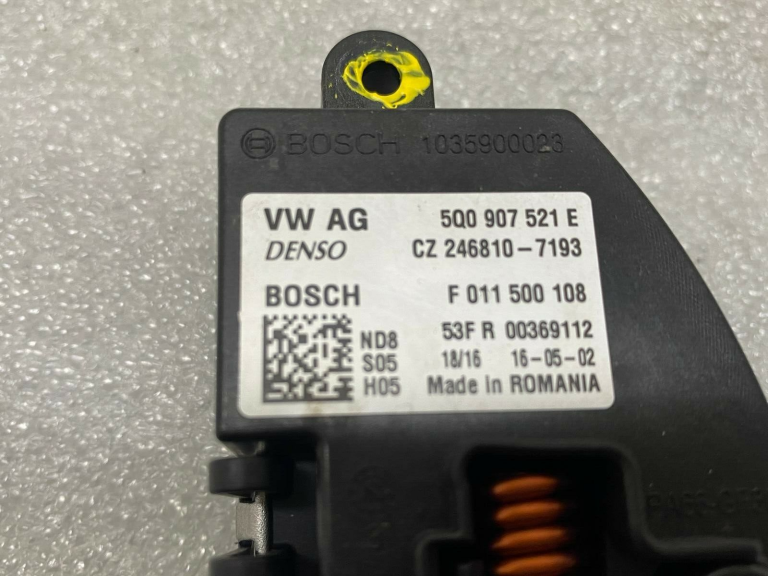 Škoda Superb III B8 3V Dūmvadu vadības bloks Apkures vadības bloks 5Q0907521E