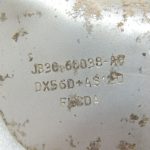 Ford Ranger P375 2.0TDCi T20DD0J Dzinēja stiprinājuma siltuma aizsargs JB3G-6C038-AC