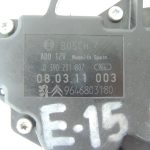 Citroen C4 Picasso Aizmugurējā tīrītāja motors Aizmugurējā tīrītāja motors 9646803180