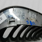 BMW X3 E83 Oriģināls priekšējais bamperis, centrālā režģa hroma režģis, labajā pusē