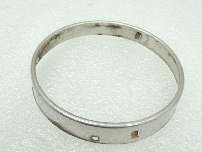 OEM BMW E34 E32 E24 E24 hromēts priekšējo lukturu hromēts gredzens 63128359493