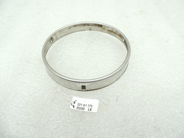 OEM BMW E34 E32 E24 E24 hromēts priekšējo lukturu hromēts gredzens 63128359493
