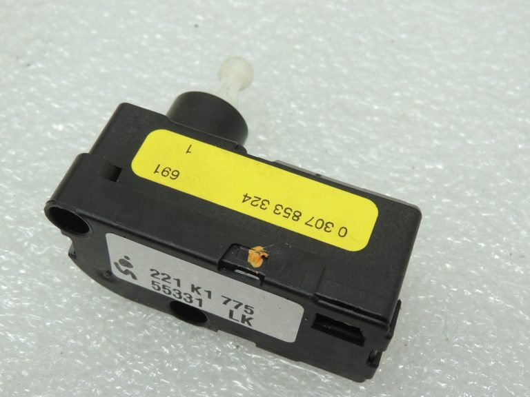 Priekšējo lukturu LWR priekšējo lukturu izlīdzināšanas servomotors Bosch 0307853324