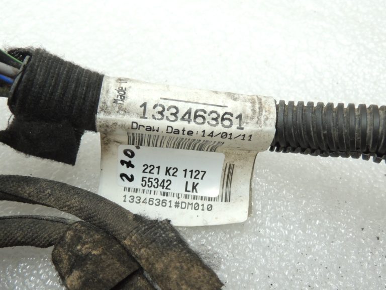 Opel Zafira C 2.0CDTi degvielas tvertnes degvielas sūkņa instalācijas kabelis 13346361