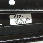 Mercedes W205 Durvju apdares paneļa vāks ārējais aizmugurējais kreisais A2056900987
