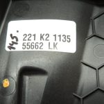 Oriģinālais Mercedes C klases W205 drošinātāju kārbas vāciņš A2055400182