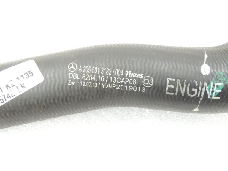 Oriģinālā Mercedes Benz C220d 651.921 Ūdens šļūtene dzesēšanas šķidruma šļūtene A2055013182