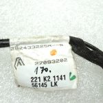 Renault Espace V MK5 JR radio satelīta navigācijas antenas vadu instalācija 282433225R