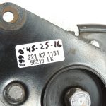 Renault Espace V JR Scenic IV JFA RFA Riteņa kronšteins Rezerves riteņa vinča 572113009R