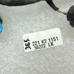 Renault Espace V MK5 JR 4Control virsbūves kabeļa savienotājs aizmugurējai asij