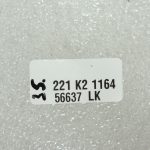 BMW 5. sērijas F10 aizmugurējā apgaismojuma spuldzes turētājs spuldzes turētājs labajā pusē 63217263536