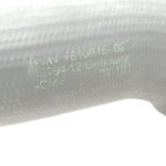 Oriģinālā BMW F07 F10 F11 2.0D N47N N47D20C Uzpildes gaisa šļūtene pa kreisi 11617810615