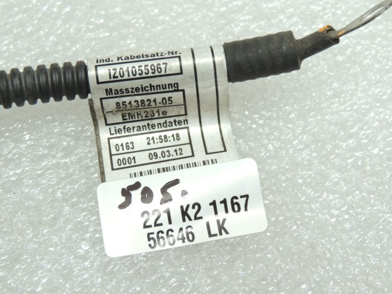 BMW 5. sērijas F10 F11 N47N dzinējs – manuālā pārnesumkārba pārnesumkārbas vadu instalācija 12518513823