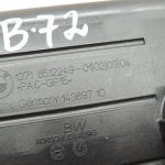 Oriģinālā BMW F10 F11 F07 2.0D N47N ieplūdes kolektora trokšņa slāpētāja gaisa kaste 8512249
