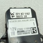 Mazda 6 III GJ GL Ksenona priekšējo lukturu pagrieziena pūtējs pa labi 3700011668