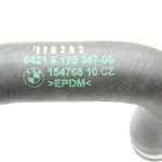 Oriģinālā BMW F07 F10 F11 F01 F02 Dzesēšanas šķidruma šļūtene Ūdens šļūtene 64219170347