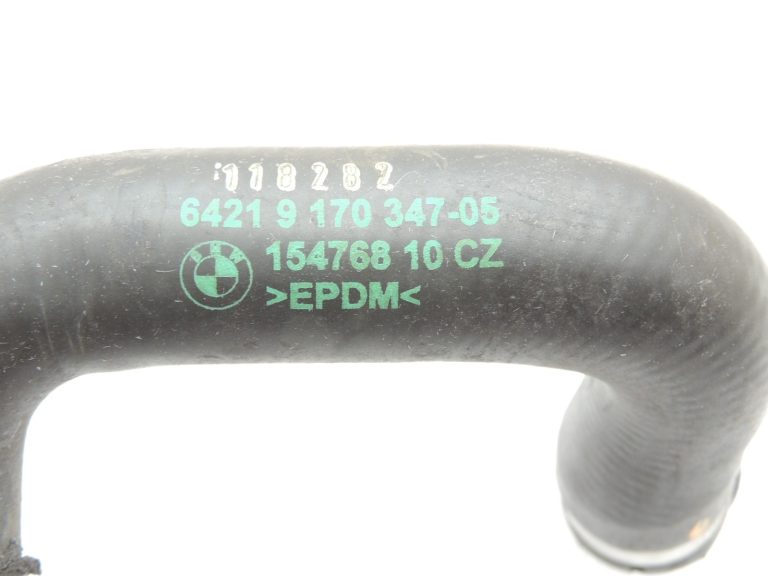 Oriģinālā BMW F07 F10 F11 F01 F02 Dzesēšanas šķidruma šļūtene Ūdens šļūtene 64219170347