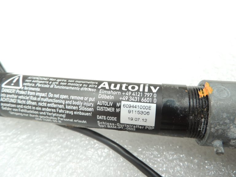BMW F07 F07 F10 F11 F01 F02 Drošības jostas sprādzes spriegotājs priekšējais labais 72119115306