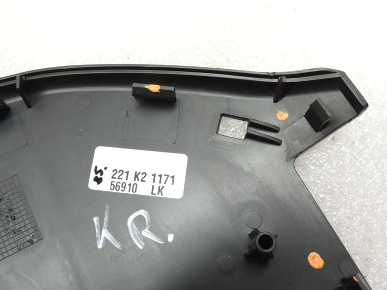 Oriģinālais Mercedes W205 X253 W213 W463 sēdekļa pārvalks iekšpusē kreisais melns A2059190522