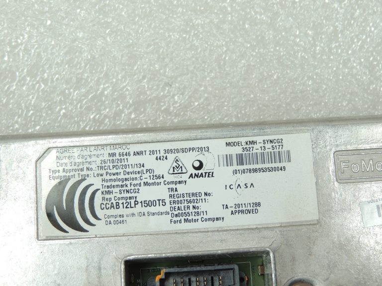 Ford Ranger P375 TKE Media Gateway modulis Sync II vadības bloks DS7T-14F239-CJ