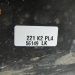 Renault Espace V MK5 JR bagāžnieka grīda Bagāžas nodalījuma panelis 745147182R
