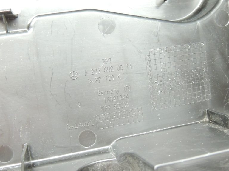 Oriģinālais Mercedes Benz W205 bagāžnieka instrumentu glabāšanas nodalījums A2058990014