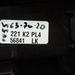 Mercedes-Benz C-klase W205 Logu regulatora mehānisms aizmugurējais labais A2057308004