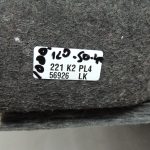 Oriģinālā Mercedes Benz W205 sedana bagāžnieka sānu apdare kreisā A2056900825