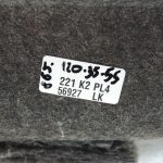 Oriģinālā Mercedes Benz W205 sedana bagāžnieka sānu apdare labajā pusē A2056902625