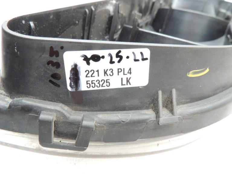 Oriģinālais BMW 5. sērijas E39 priekšējā luktura stikls priekšējais kreisais HELLA 145511-00