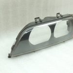 Oriģinālais BMW 5. sērijas E39 priekšējā luktura stikls priekšējais kreisais HELLA 145511-00