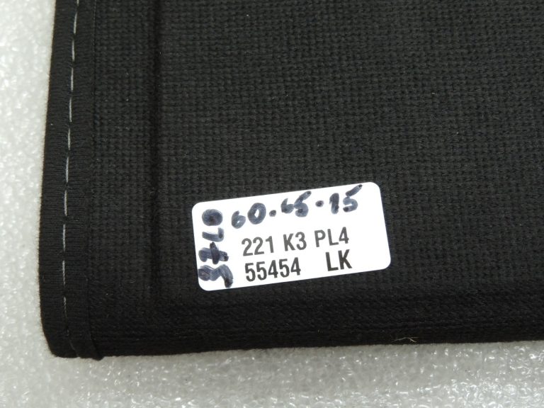Opel Zafira C bagāžas nodalījuma vāks Carpet bagāžas nodalījuma paklājs 13377802