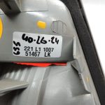 Oriģinālais BMW E46 salona aizmugurējais lukturis aizmugurējais labais aizmugurējais lukturis 63218364922