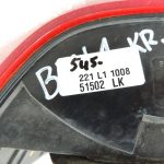 Oriģinālais BMW E39 Touring aizmugurējais aizmugurējais kreisais aizmugurējais lukturis 63218371327