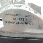 Oriģinālais BMW E46 3. sērijas salona aizmugurējais aizmugurējais kreisais aizmugurējais lukturis 63218364921