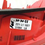 BMW E90 salona aizmugurējais aizmugurējais kreisais ārējais aizmugurējais lukturis 63216937457