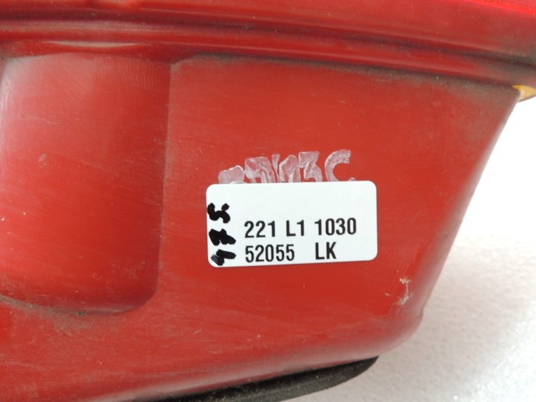 Chevrolet Lacetti J200 Hečbeks Aizmugurējā labā iekšējā aizmugurējā gaisma 96551217