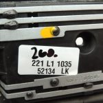 Fiat Doblo II 263 Combo D X12 Aizmugurējā luktura turētājs aizmugurējais kreisais 20380751