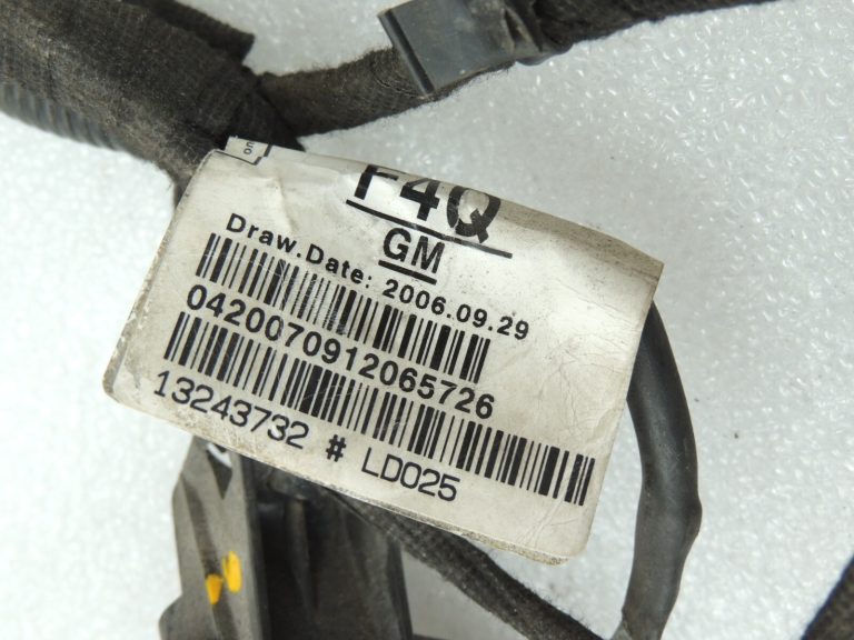 Opel Astra H 1.7CDTi Diesel priekšējo lukturu vadu instalācija 13243732 6285027 Maza bojāta!