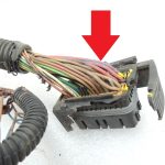 Opel Astra H 1,7CDTi Z17DTH Dzinēja elektroinstalācija 55352107 Neliels defekts!
