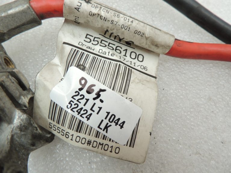Opel Corsa D 1,3CDTi Z13DTJ Akumulators Akumulatora vadu instalācija 55556100